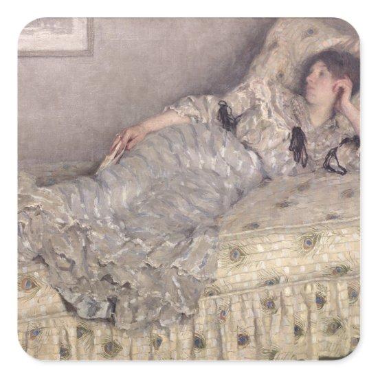 Reverie, 1903 square sticker