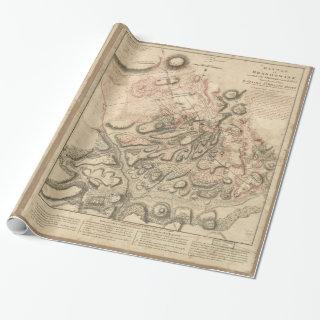 Revolutionary War Battle of Brandywine Map (1777)