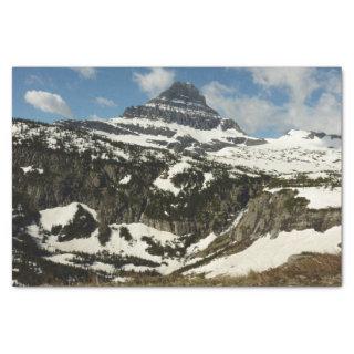 Reynolds Mountain from Logan Pass at Glacier Park Tissue Paper