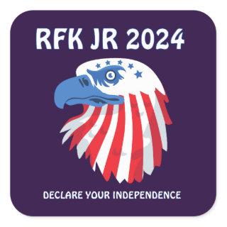 RFK JR Robert F Kennedy for President 2024 Square Sticker