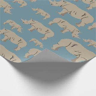 Rhinoceros Rhino Illustration Pattern