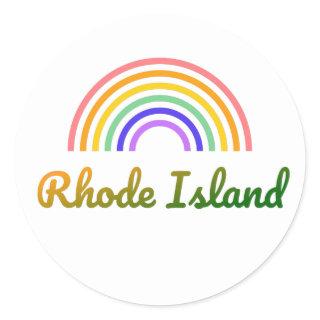 Rhode Island - Newport - Brown University  Classic Round Sticker