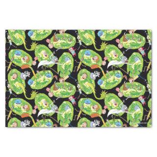 RICK AND MORTY™ | Falling Through Portals Pattern Tissue Paper