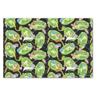 RICK AND MORTY™ | Falling Through Portals Pattern Tissue Paper
