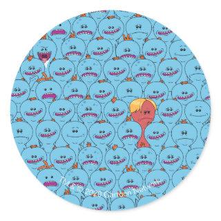 RICK AND MORTY™ | Kirkland Mr. Meeseeks Classic Round Sticker