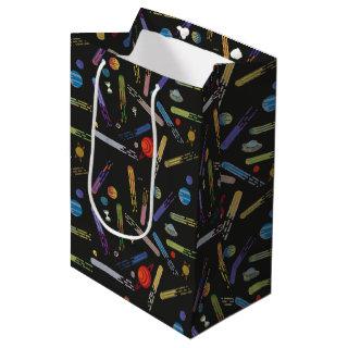 RICK AND MORTY™ | Outer Space Comet Pattern Medium Gift Bag