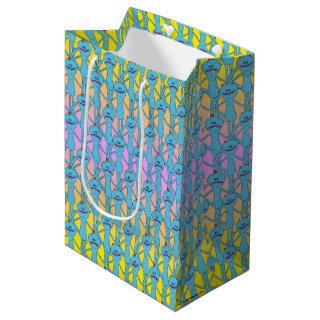 RICK AND MORTY™ | Rainbow Mr. Meeseeks Pattern Medium Gift Bag