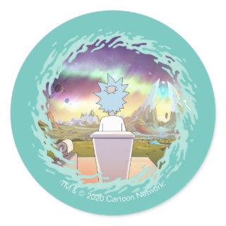 RICK AND MORTY™ | Rick's Private Place Classic Round Sticker
