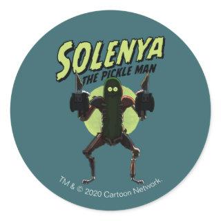 RICK AND MORTY™ | Solenya - The Pickle Man Classic Round Sticker