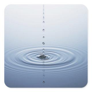 Ripple on Water Square Sticker