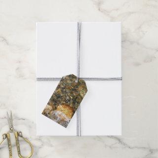 River-Worn Pebbles Brown and Grey Natural Abstract Gift Tags