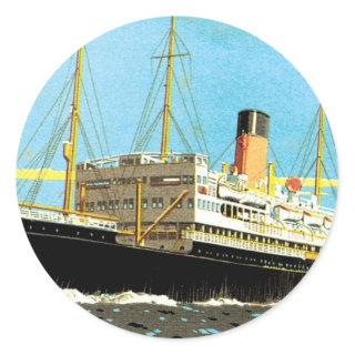 RMS Staffordshire Classic Round Sticker