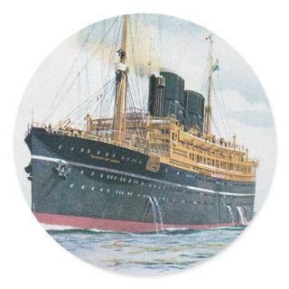 RMS Viceroy of India Classic Round Sticker