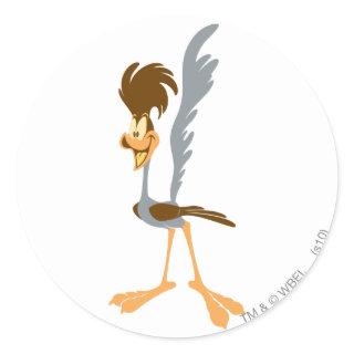 ROAD RUNNER™ Artistic Classic Round Sticker