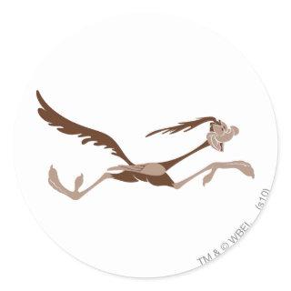 ROAD RUNNER™ running Classic Round Sticker