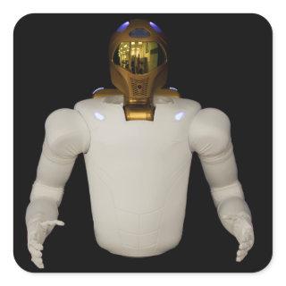 Robonaut 2, a dexterous, humanoid astronaut hel 5 square sticker