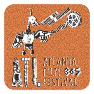 Robot Movie Bird Stickers