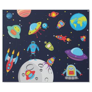 Robots in Outer Space (Large Image)