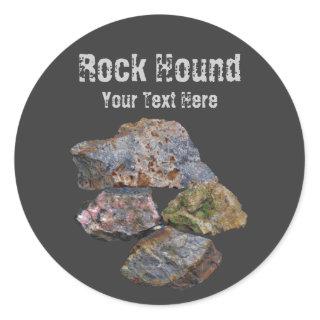 Rock Hound Mineral Collectors Funny Sticker