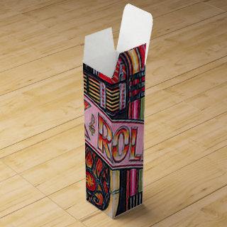 Rock & Roll Juke Box Retro Wine Box