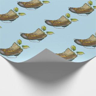 Rock Wren Tuke On a hiking boot