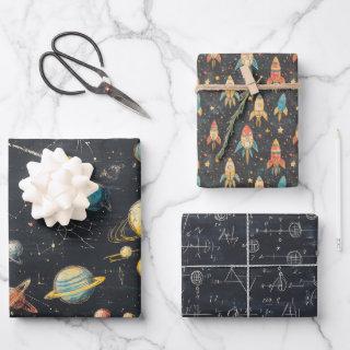 Rocked Science Universe Planets Astronomical Stuff  Sheets