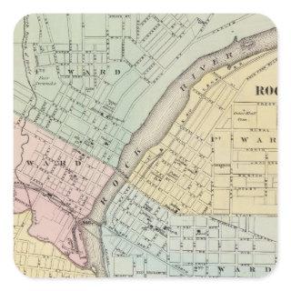 Rockford, Sterling and Rock Falls Square Sticker