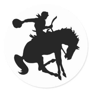 Rodeoreier rodeo classic round sticker