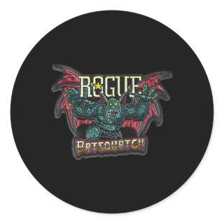 Rogue Ale Batsquatch Classic Round Sticker