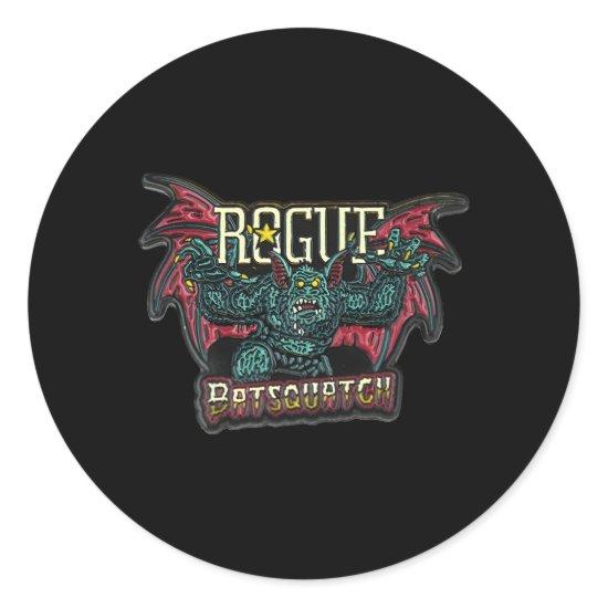 Rogue Ale Batsquatch Classic Round Sticker