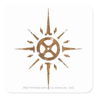 Rohan Crest Square Sticker