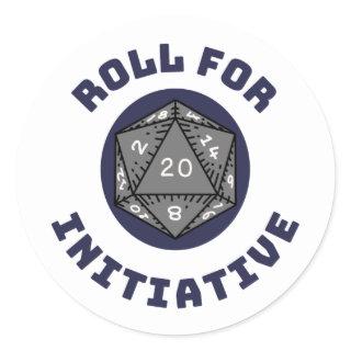 Roll For Initiative Sticker Sheets