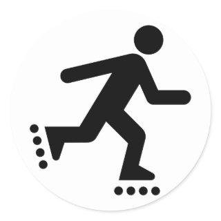 Rollerblade Symbol Sticker