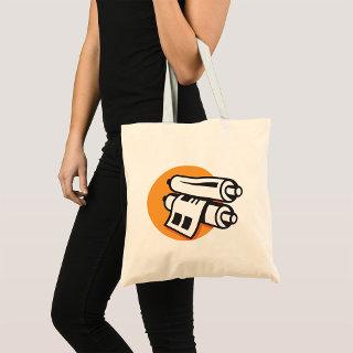 Rolls Of Paper Icon Rolled Up Tote Bag
