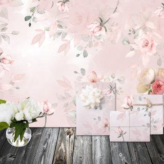 Romantic Blush Secret Garden Pink Roses Wedding 2  Sheets