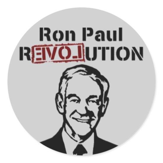 Ron Paul Revolution stickers