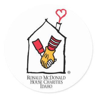 Ronald McDonald Hands Classic Round Sticker