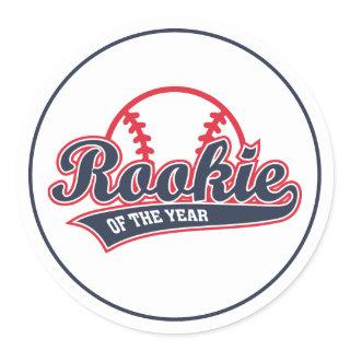 Rookie of the Year Classic Round Sticker