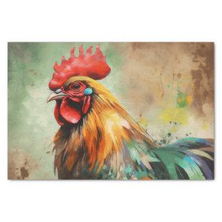 ROOSTER beautiful decoupage paper