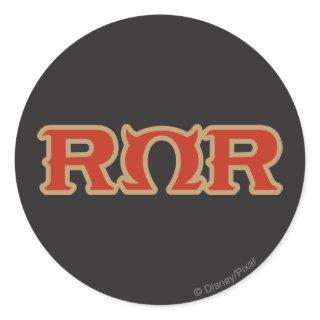 ROR Logo Classic Round Sticker