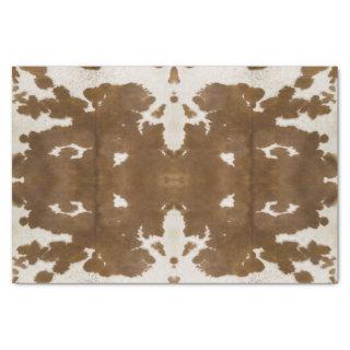 Rorschach Cowhide Decoupage Tissue Sheet