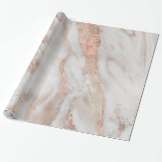 Rose-gold and gray faux marble texture