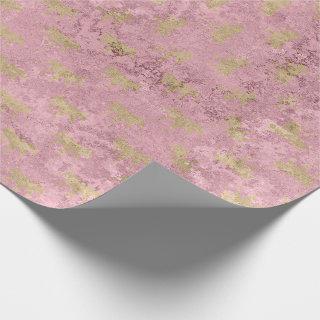 Rose Gold Marble Blush Pink Shimmer Elegant Molten