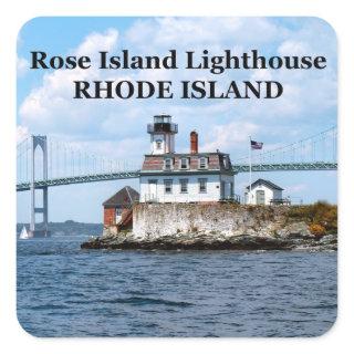 Rose Island Lighthouse, Rhode Island Stickers