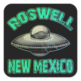 Roswell, New Mexico Square Sticker