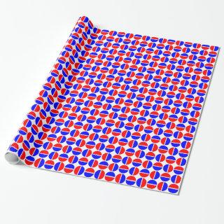 Rotating Circles - Red and Blue