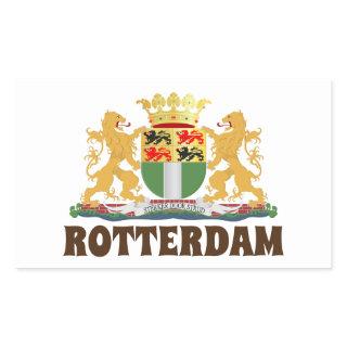 Rotterdam coat of arms, Netherlands Rectangular Sticker