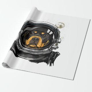 Rottweiler Dog Astronaut Space Exploration