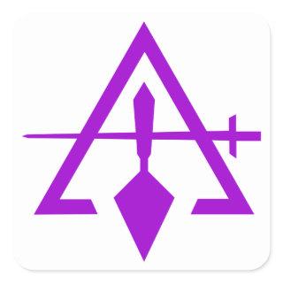 ROYAL AND SELECT MASTERS SQUARE STICKER
