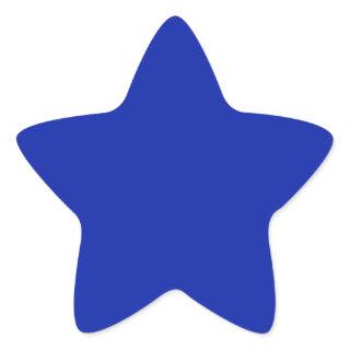 Royal Blue   Star Sticker